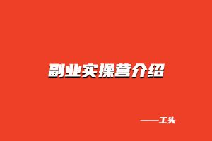 【最后1期】实操营介绍「内测全新内容」
